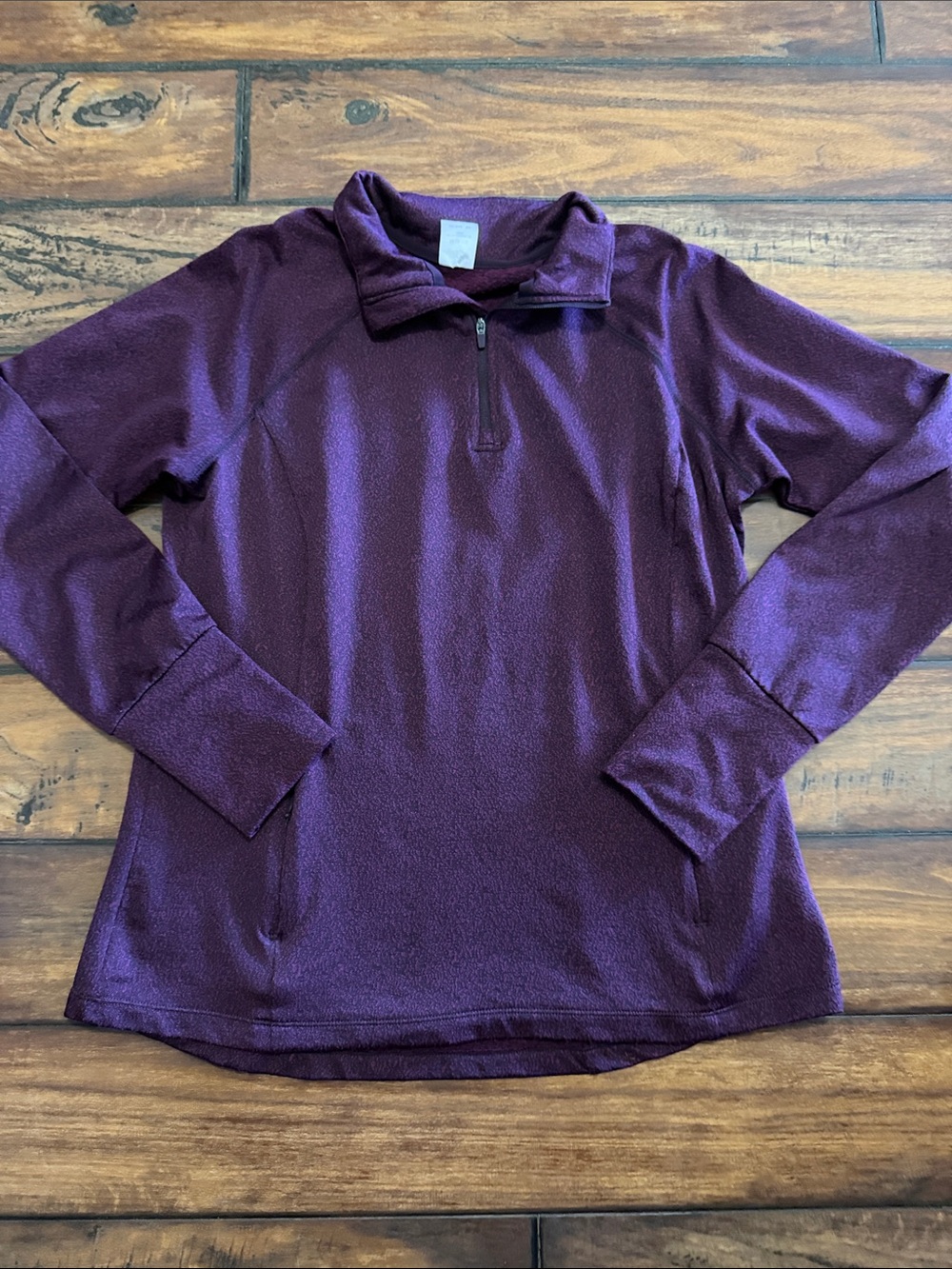 Avia Like New Heathered Quarter-Zip Pullover